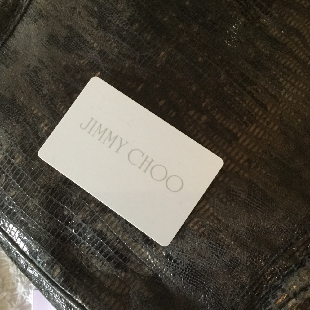 Jimmy Choo Python Ramona Bucket Bag - Picture 7 of 8